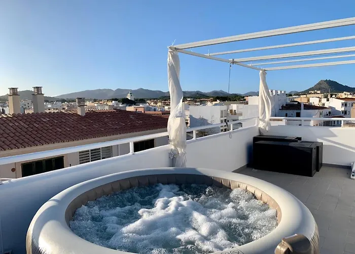 Sonne & Meerblick Aus 40 Grad Heissem Whirlpool Geniessen - Zentral Am Hafen Und Dennoch Ruhig Appartement *